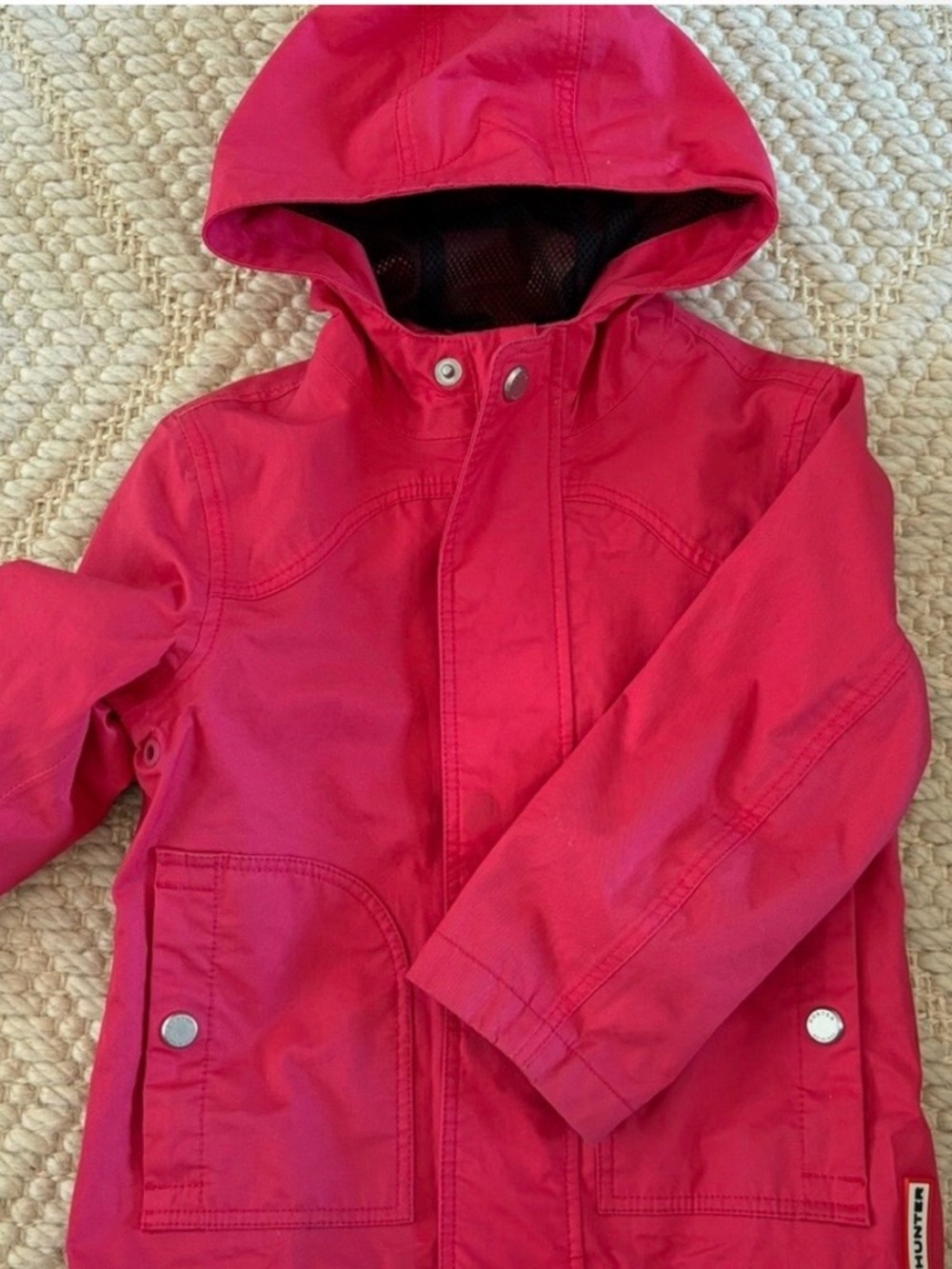 HUNTER KIDS RAINCOAT 3T-4T LIKE NEW